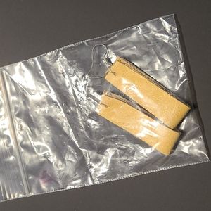 Leather earrings
